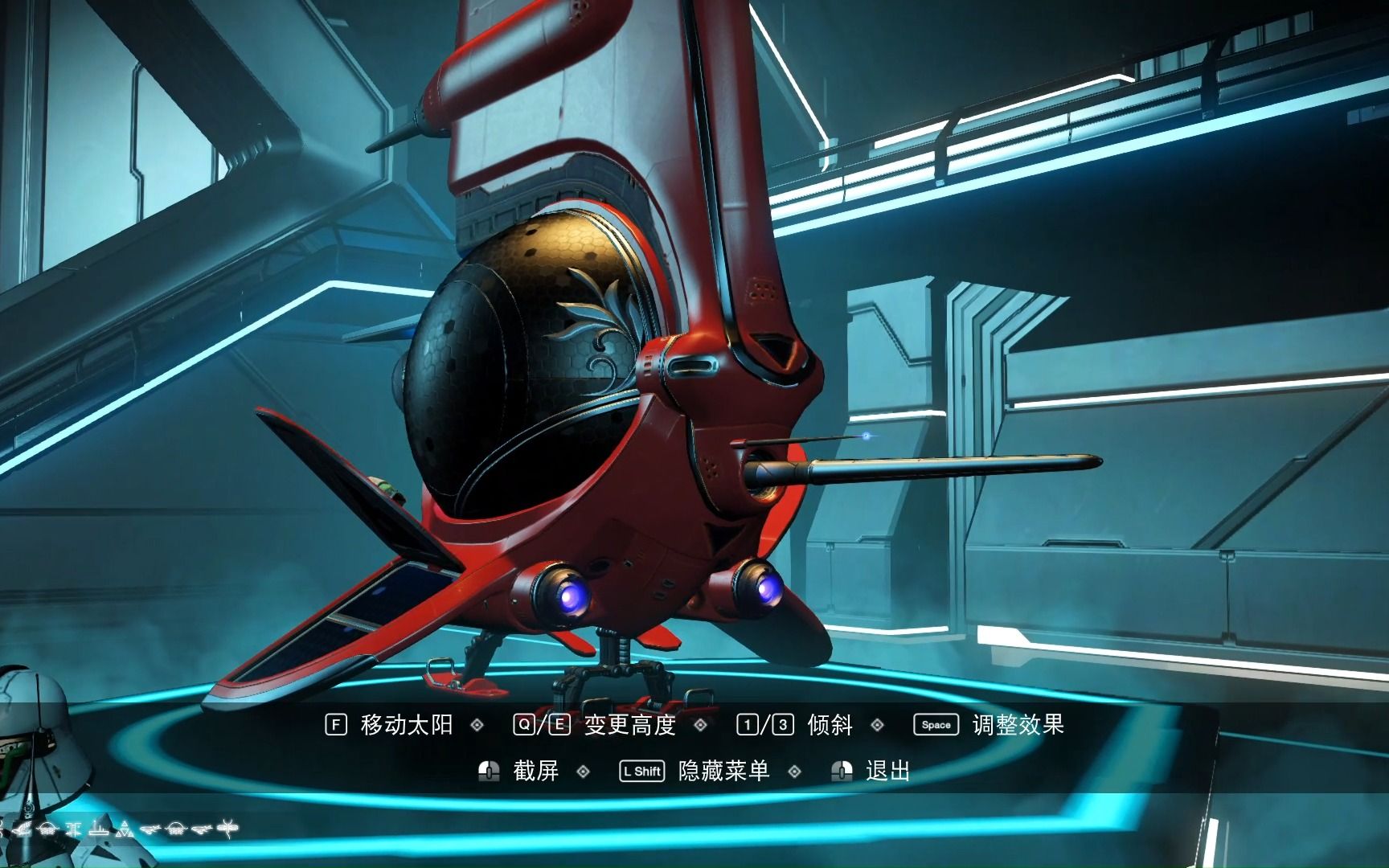 无人深空,偶遇红色异星飞船