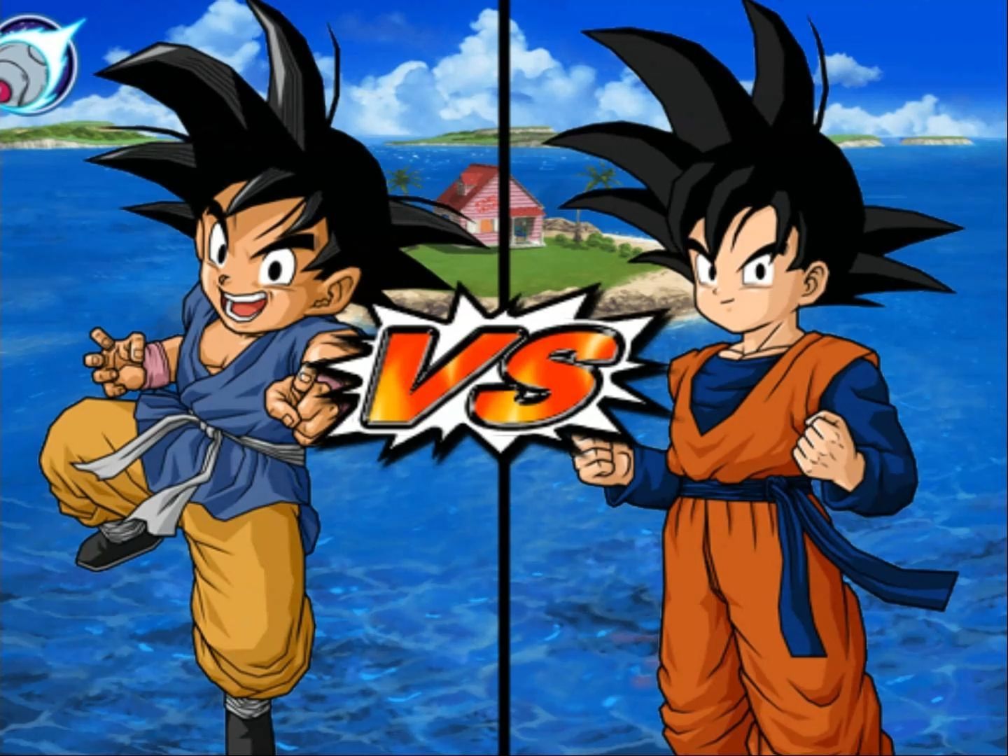 龙珠z电光火石-小孙悟空 vs 小孙悟天