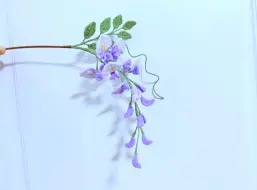 第99集 紫藤花 花束钩织教程（原创^^)