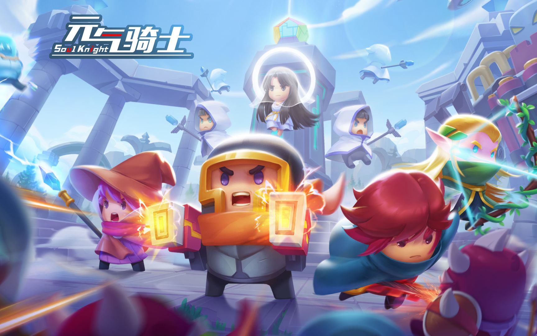 【元气骑士】守护神殿重制!超大地图肆意玩!