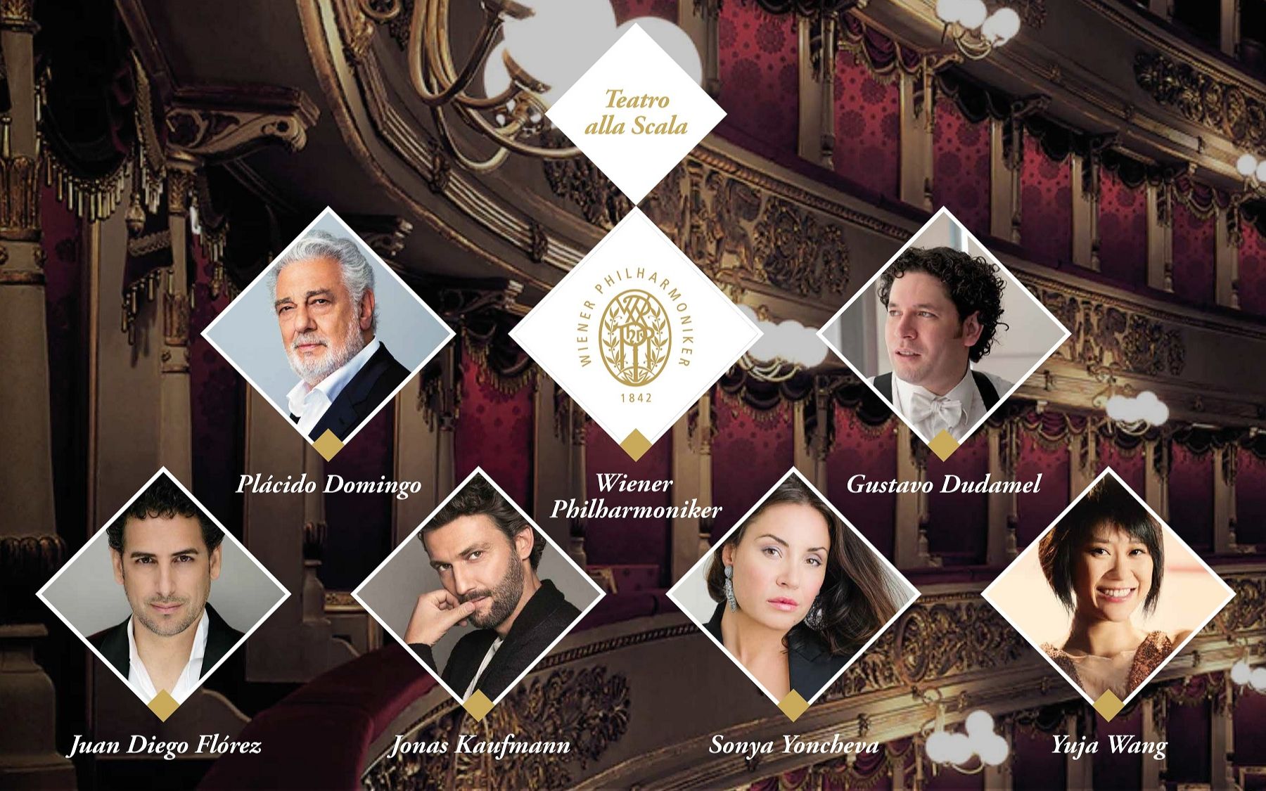 [图]2019.06.23维也纳爱乐乐团斯卡拉歌剧院音乐会 Vienna Philharmonic Gala Concert at La Scala