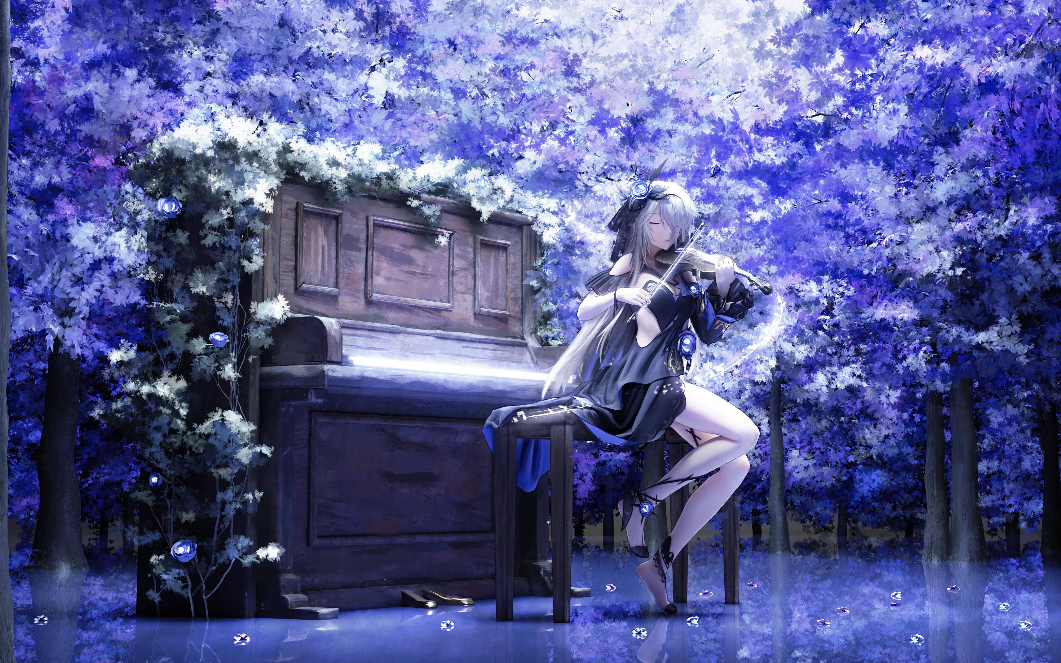 【崩坏3】【3d辅助绘画】丽塔 - 失落迷迭【绘画过程】