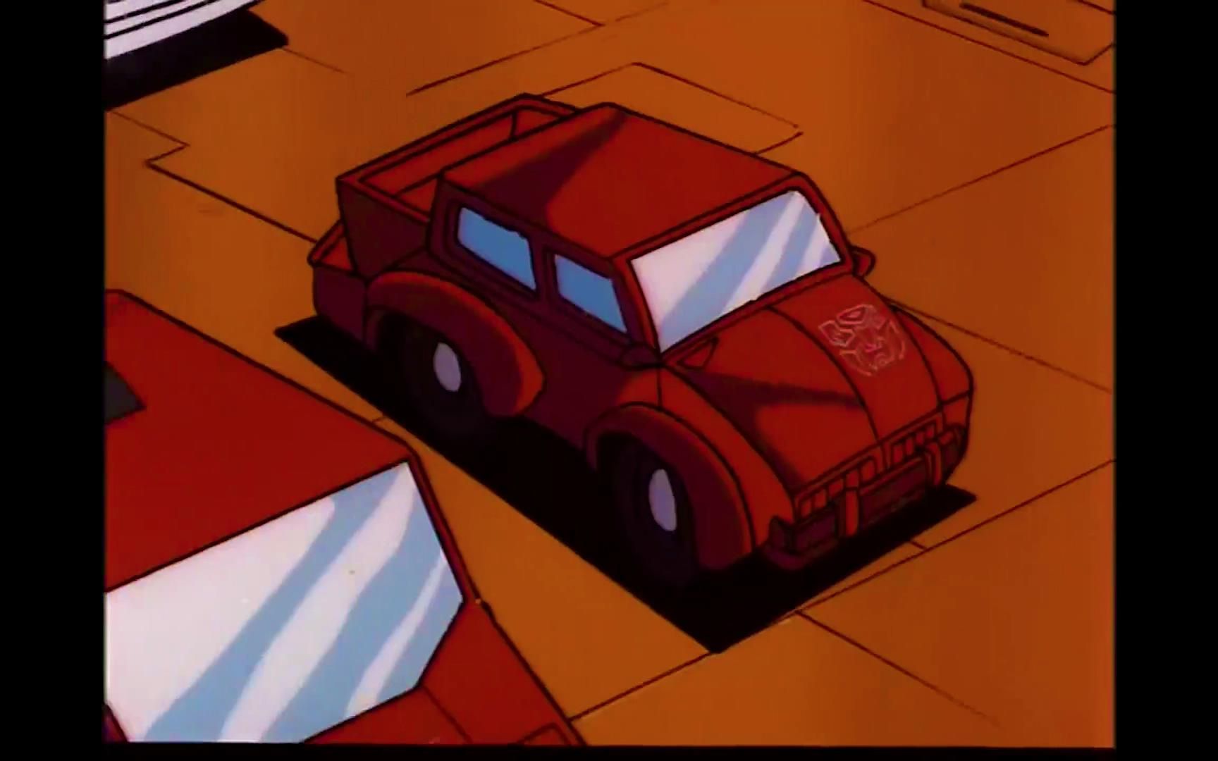 飞过山的车轱辘变形细节【变形金刚】