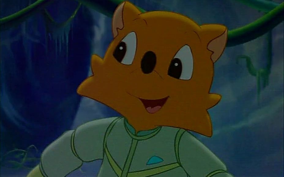 0079《蓝猫动漫系列知识分集全库之航天员系列饰285航天员39之太空