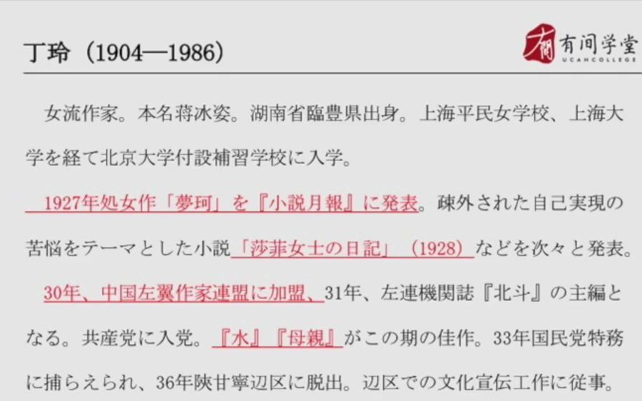 【论文导读】日本考研中国近现代文学:028 丁玲哔哩哔哩bilibili