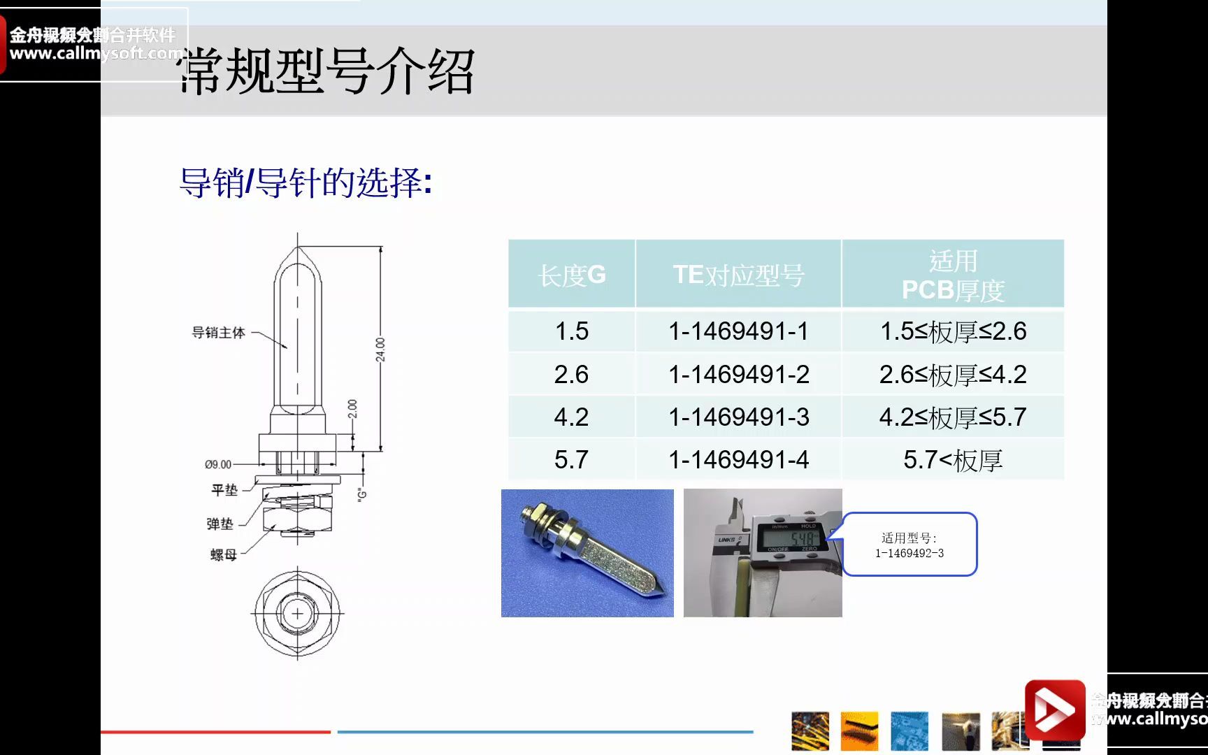 VPX 高速连接器介绍14 VPX 导销介绍哔哩哔哩bilibili