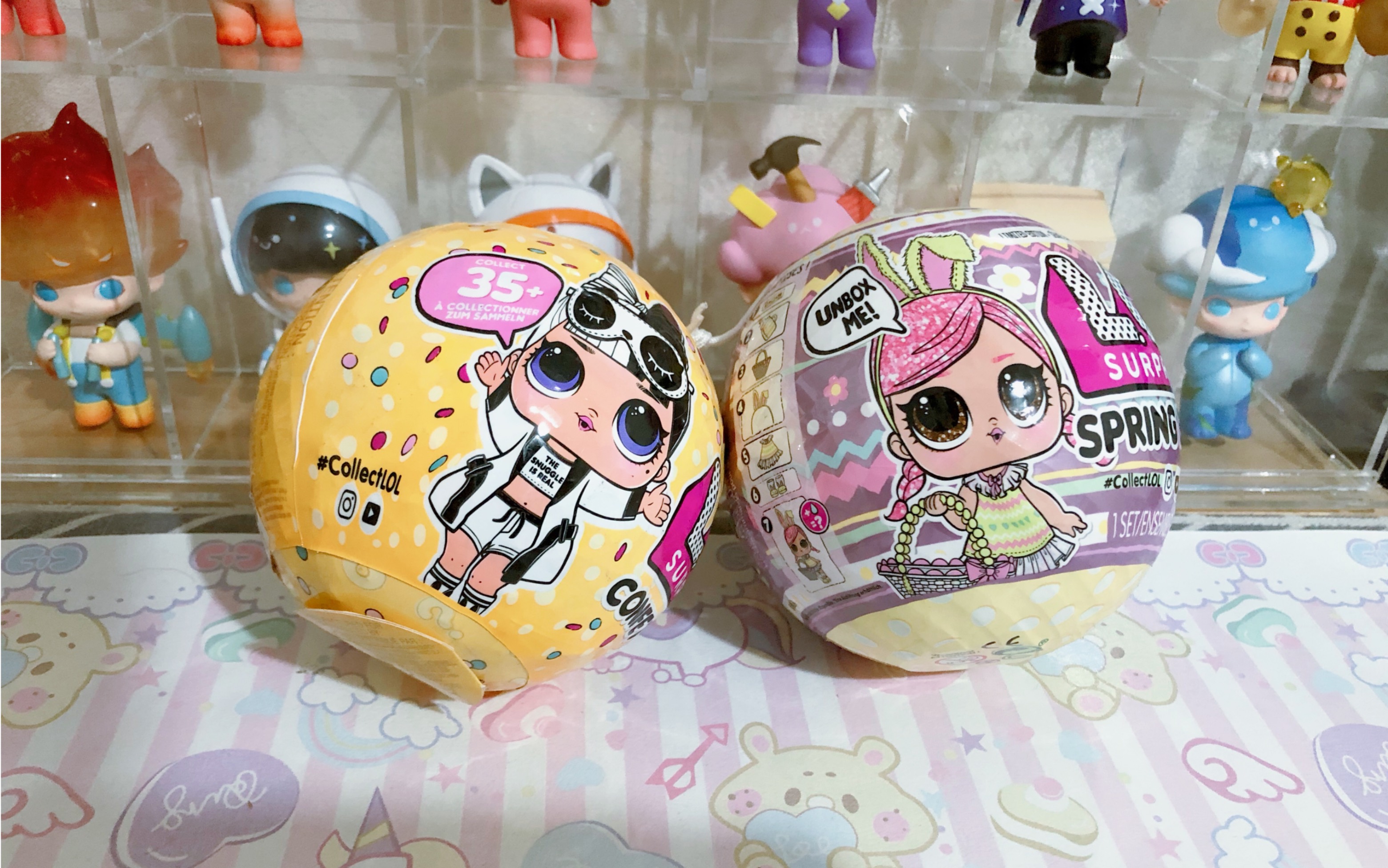 日常拆盲球lol惊喜娃娃三代复活节限量球首拆可可爱爱的宝