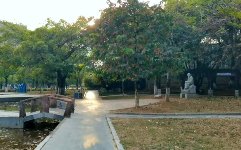 广州新塘公园,环境优美,是新塘重要的生态公园
