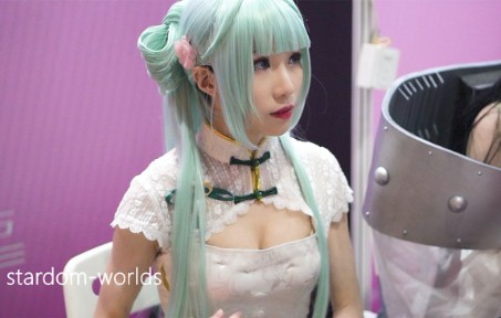 CICF2020 初音韶华旗袍 cosplay 广州漫展哔哩哔哩bilibili