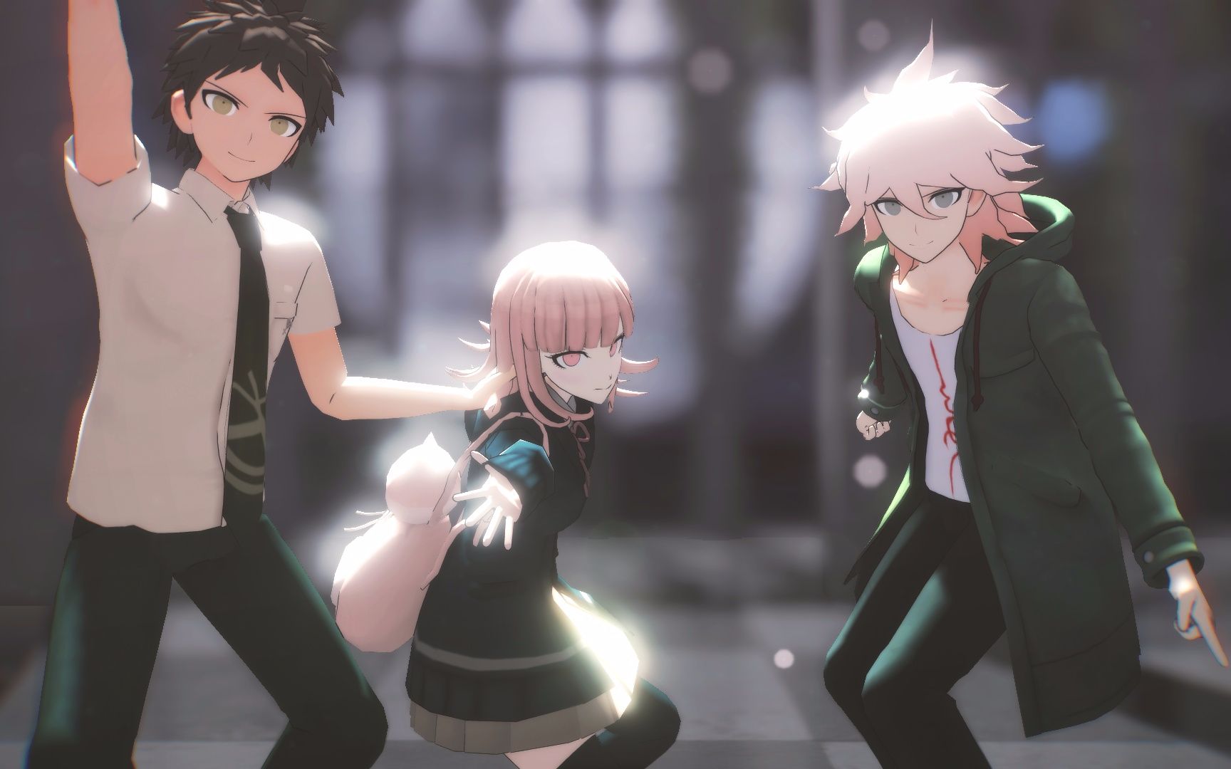 【弹丸论破mmd】wave(狛枝凪斗&日向创&七海千秋)-still菌-默认收藏夹