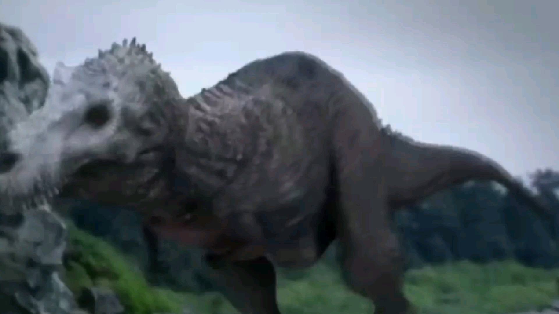 霸王龙vs普鲁斯鳄