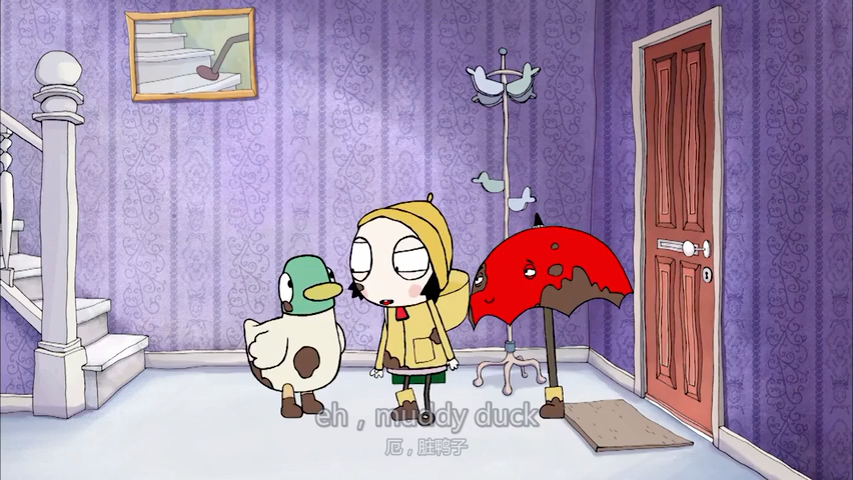 [图]Sarah and Duck ,放风筝和下雨天的两个小故事