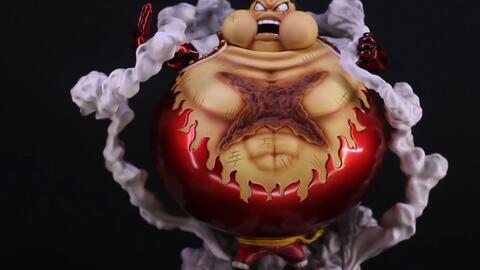 海贼王unboxing Luffy Gear 4 Tank Man Resin Statue One Piece 哔哩哔哩 つロ干杯 Bilibili