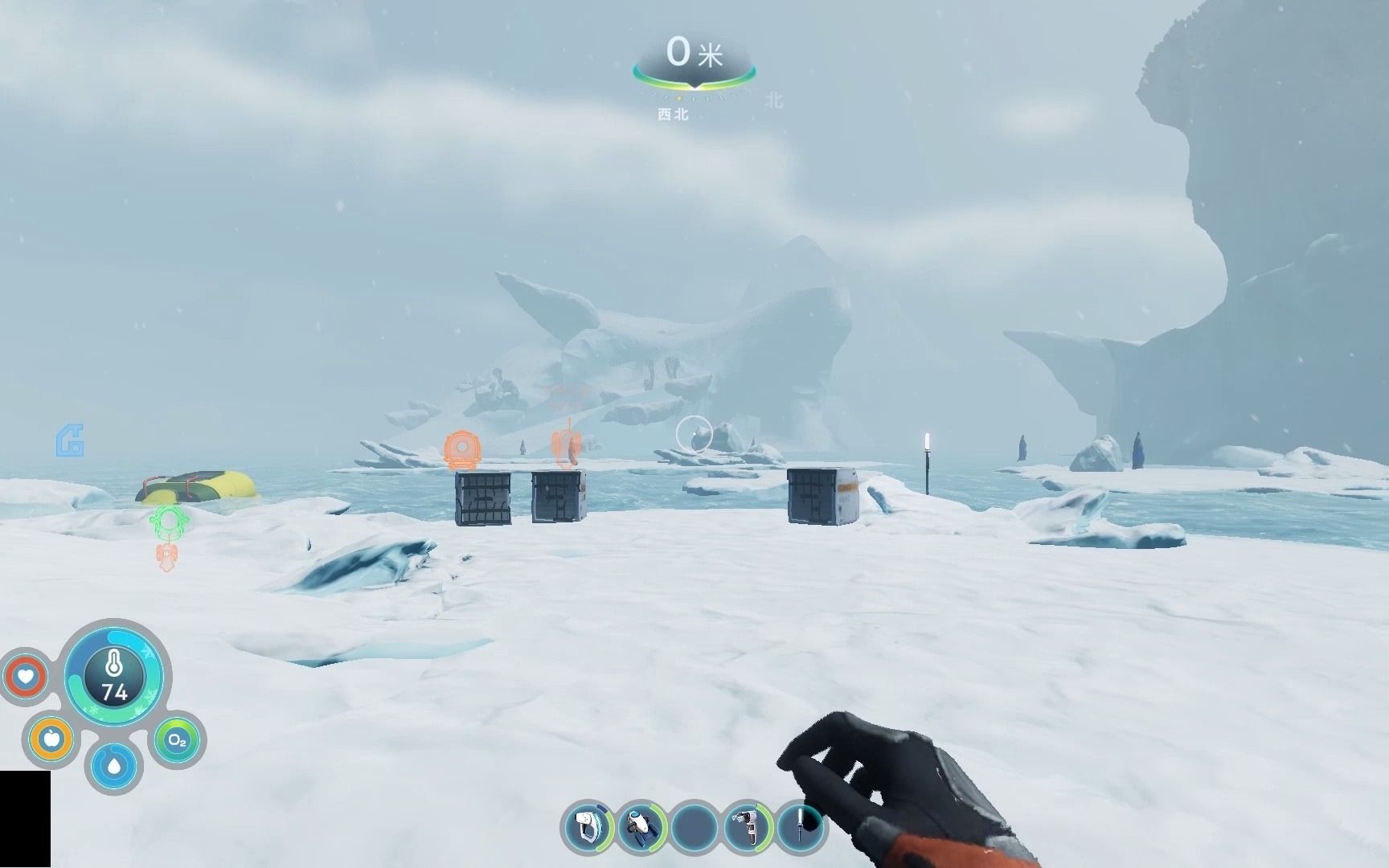 零度之下玛格丽特温室(山上)寻找教程,超级简单-dy_chimeng-深海迷航