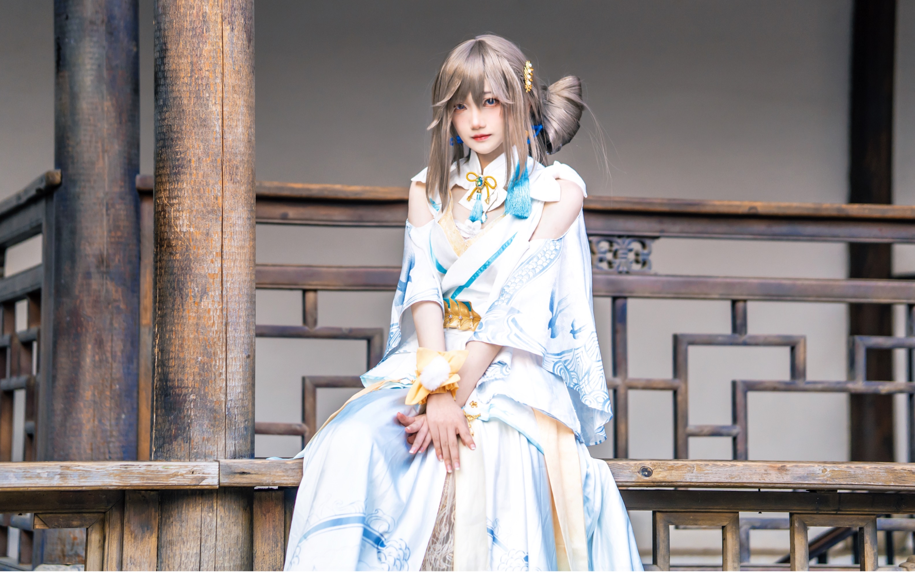 「食物语女少主锦绣华裳cos正片」