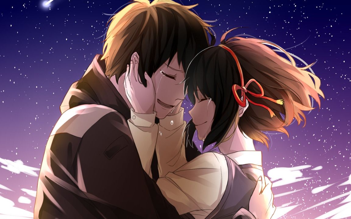 your name剪辑配上完美的原作like a star