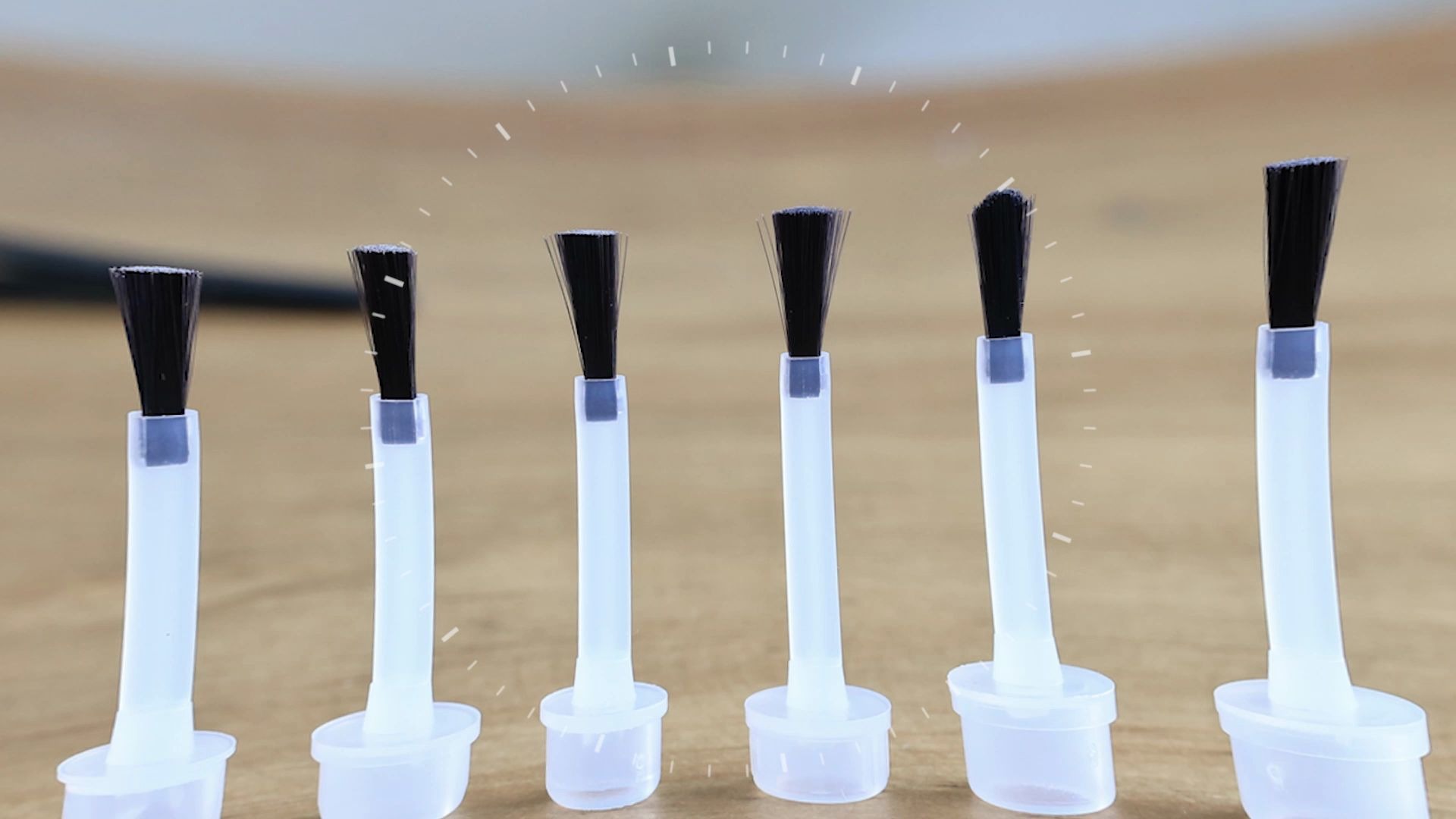 指甲油刷刷丝pa6pa610指甲油刷尼龙刷丝指甲油刷刷毛明旺