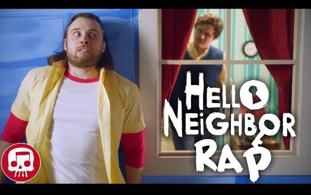 [图]Hello Neighbor Rap by JT Music -"Hello and goodbye"(Live Action)