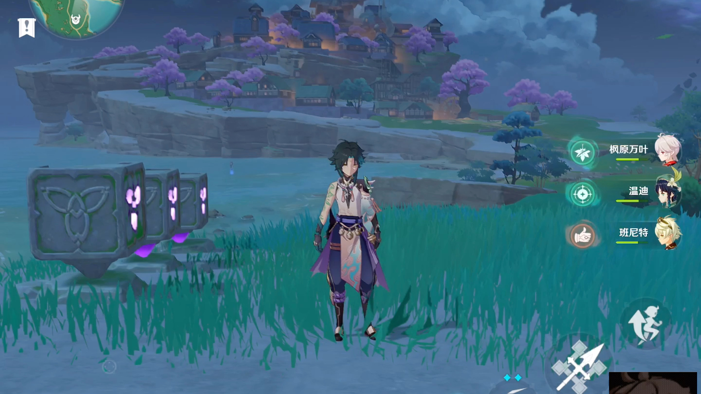 稻妻是趁我下线的时候下了场雪吗_原神