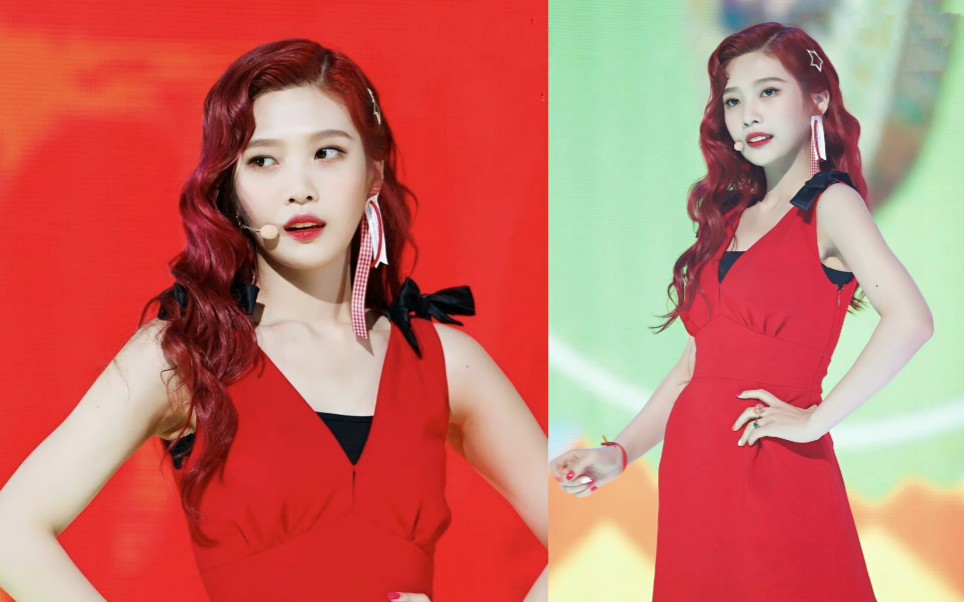 【红发甜九】redvelvet 朴秀荣joy red flavor 直拍 170727