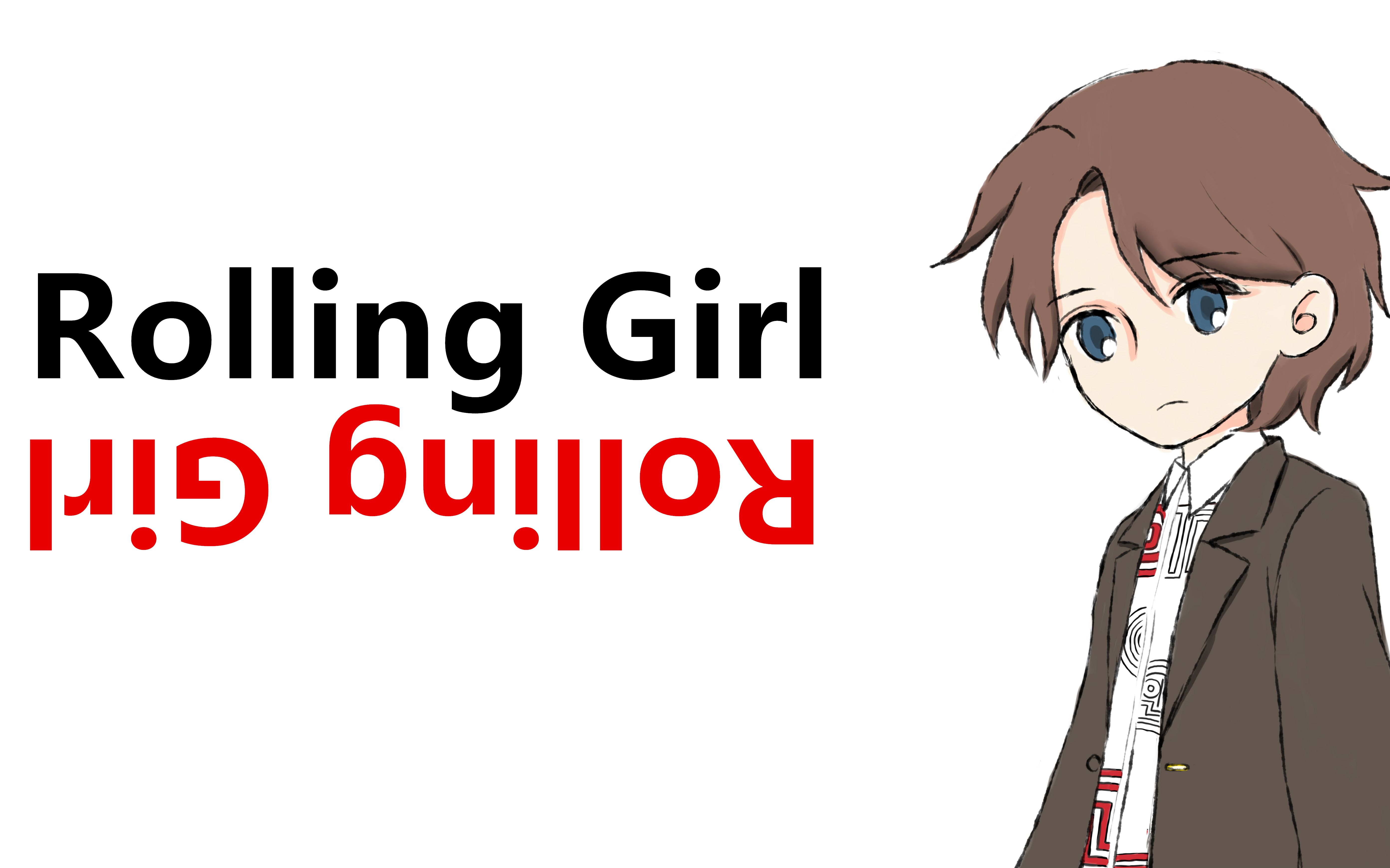 rollinggirl手书素材图片