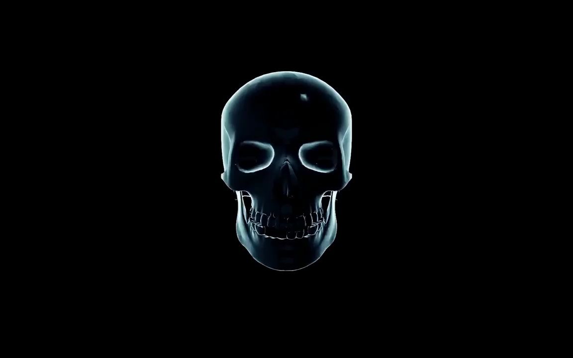 m519 4k画质骷髅人头全息投影resolume裸眼3d冰屏透明ktv酒吧夜店dj