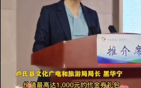 行走河南ⷨﻦ‡‚中国|卢氏县开展“乐享新春 惠游卢氏”2023新春文旅惠民消费季活动.哔哩哔哩bilibili