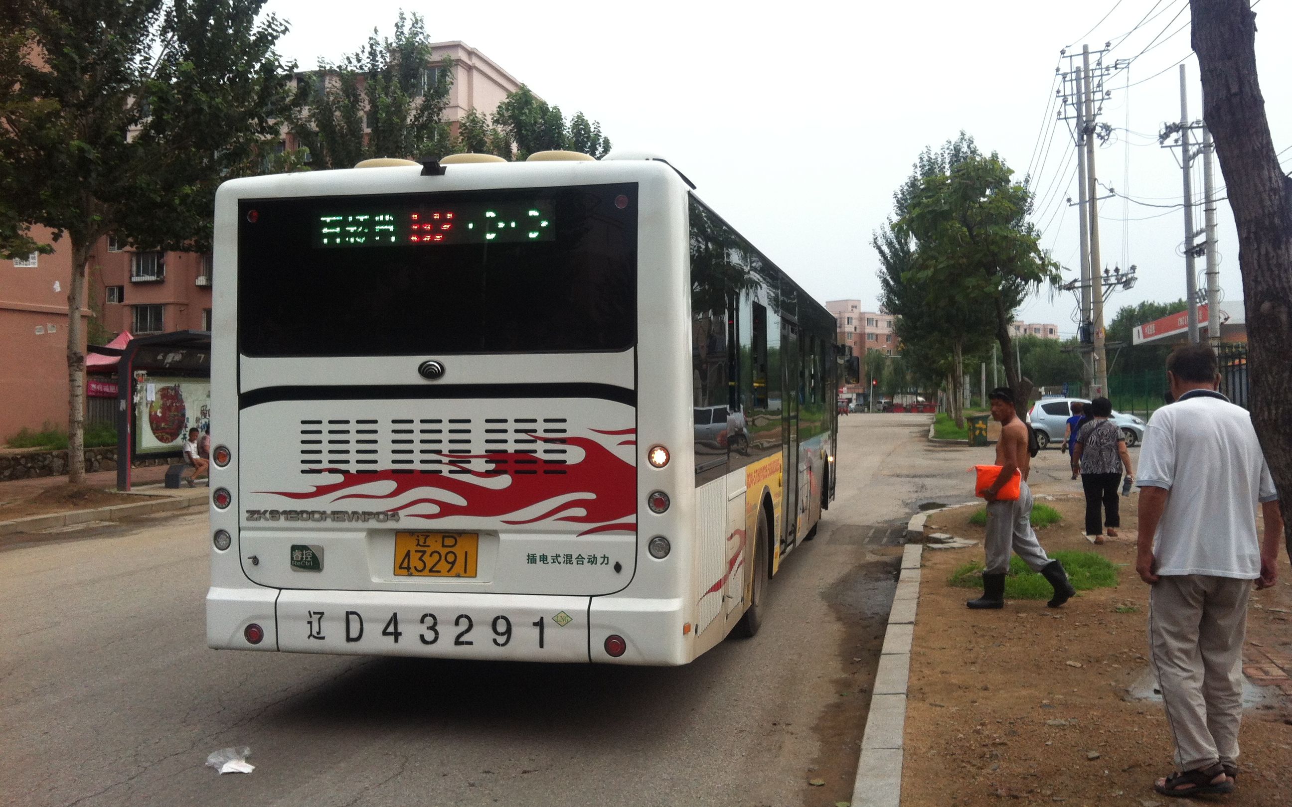 抚顺52路公交车探访(内外环兼有,侧窗角度拍摄)