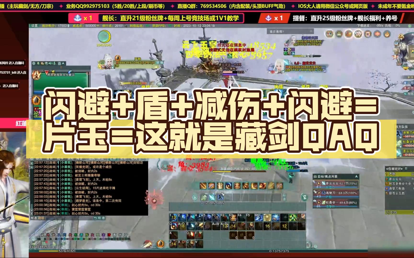 闪避 盾 减伤 闪避=片玉=这就是藏剑qaq