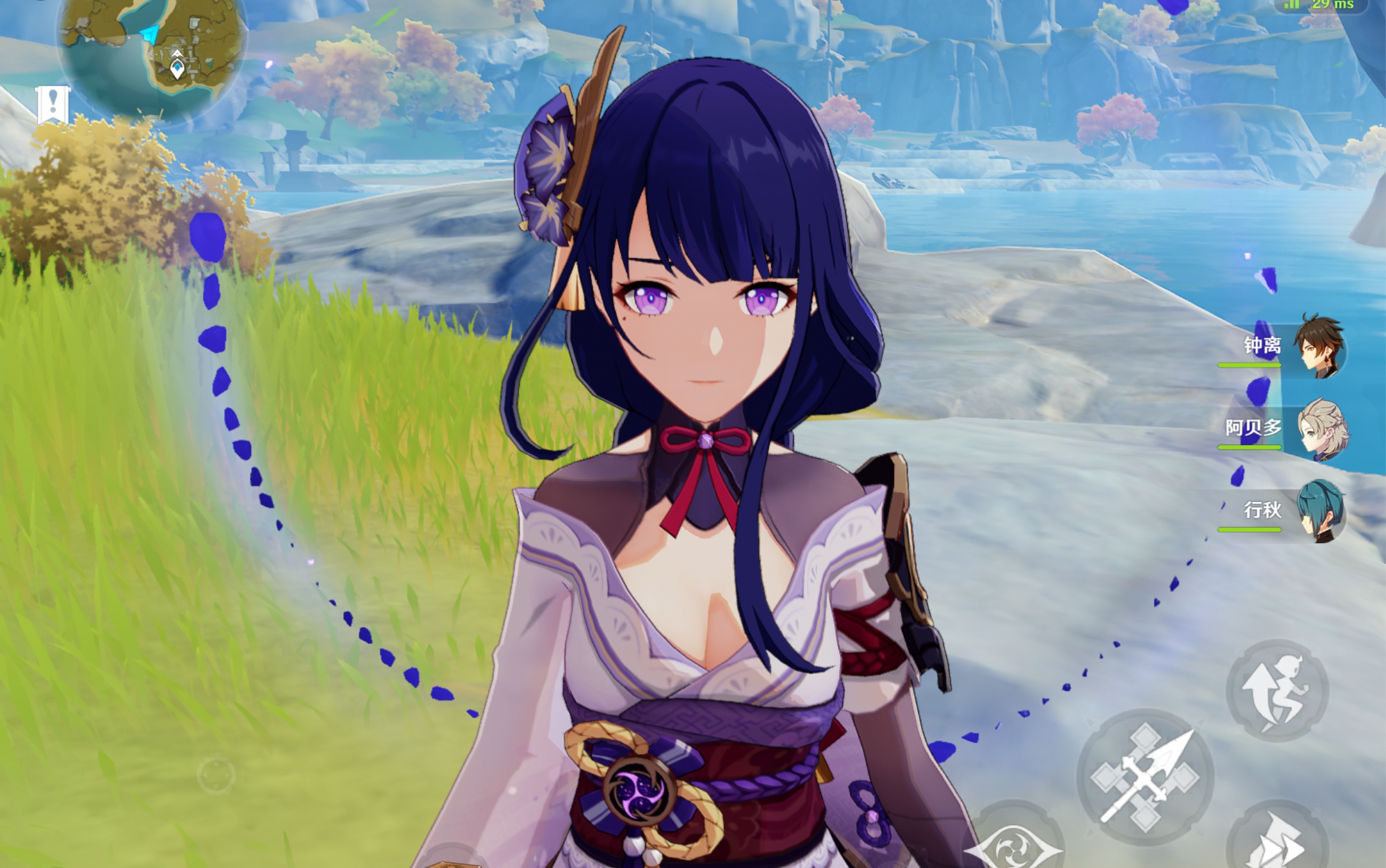 雷神为何那样?(雷电将军大人自由转体一分钟)