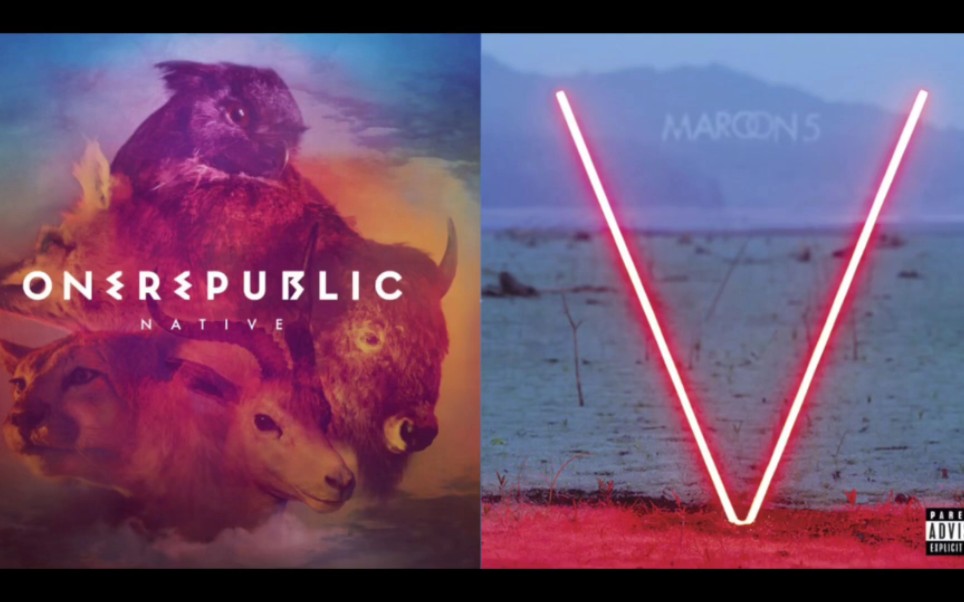 [图]Maps(人声) × Counting Stars(伴奏) - Maroon 5 & OneRepublic（Mashup）