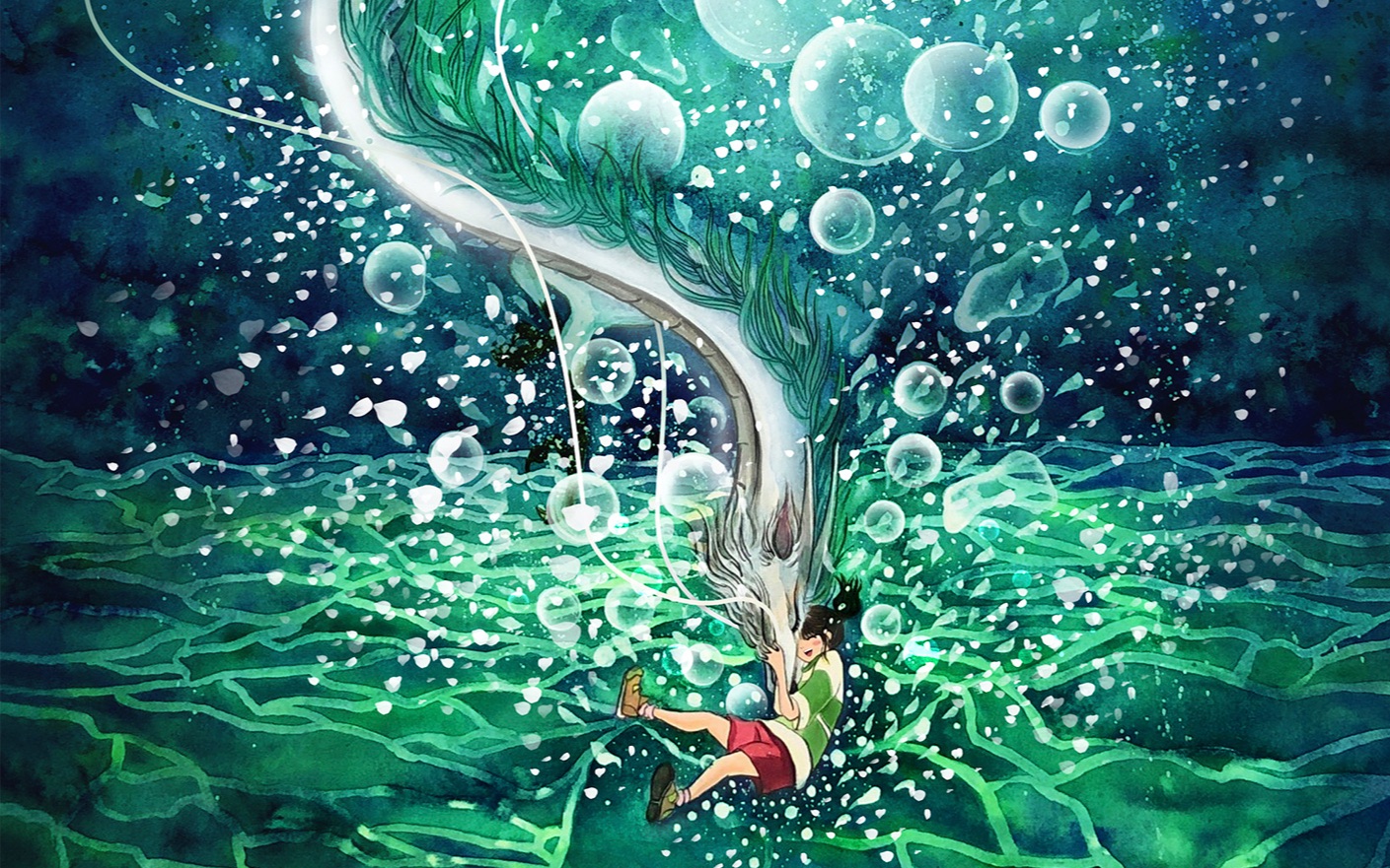 【千与千寻】水彩手绘,0基础学画画,你也能成为插画师_哔哩哔哩_bili