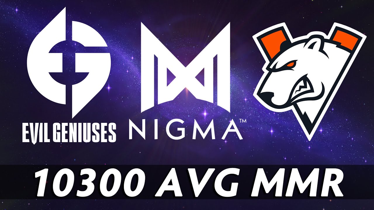10300 avg mmr all-stars — nigma, eg, vp, secret, alliance_哔哩