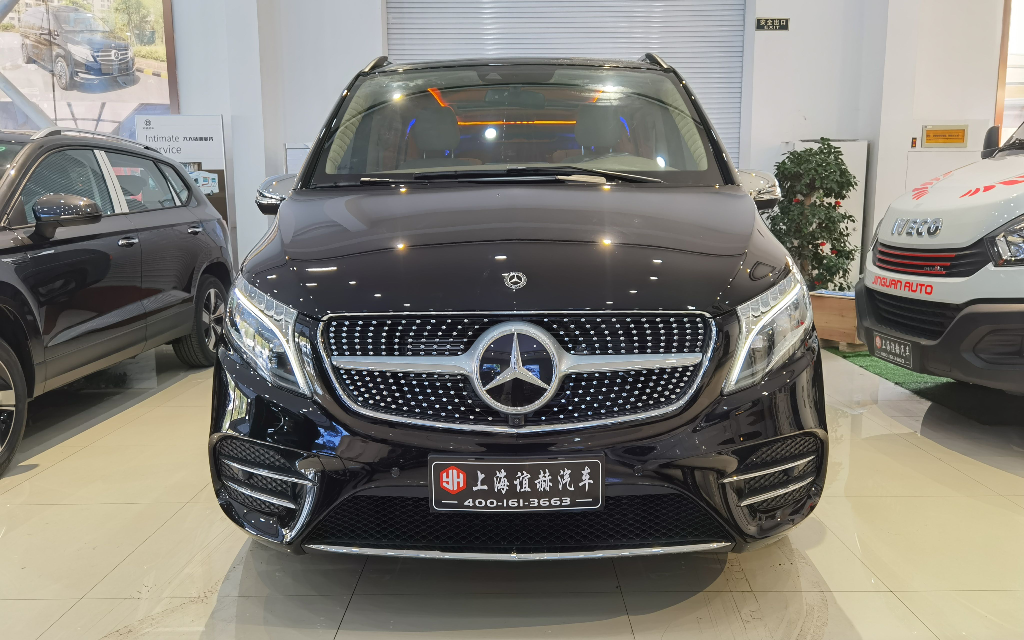2020款奔驰v260l商务车,平顶九速改装价格多少