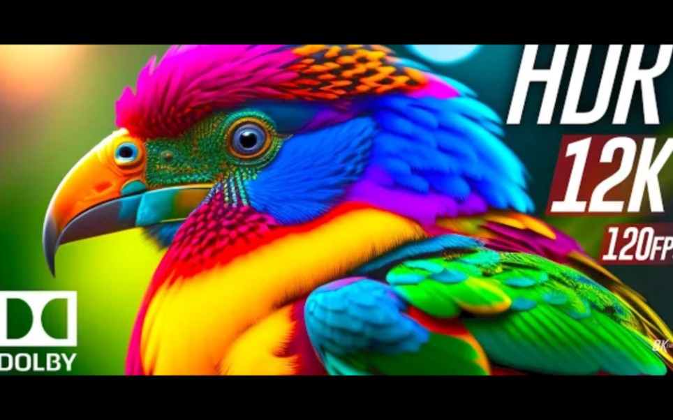 best of dolby vision /nature /animal / birds -12k hdr 120fps