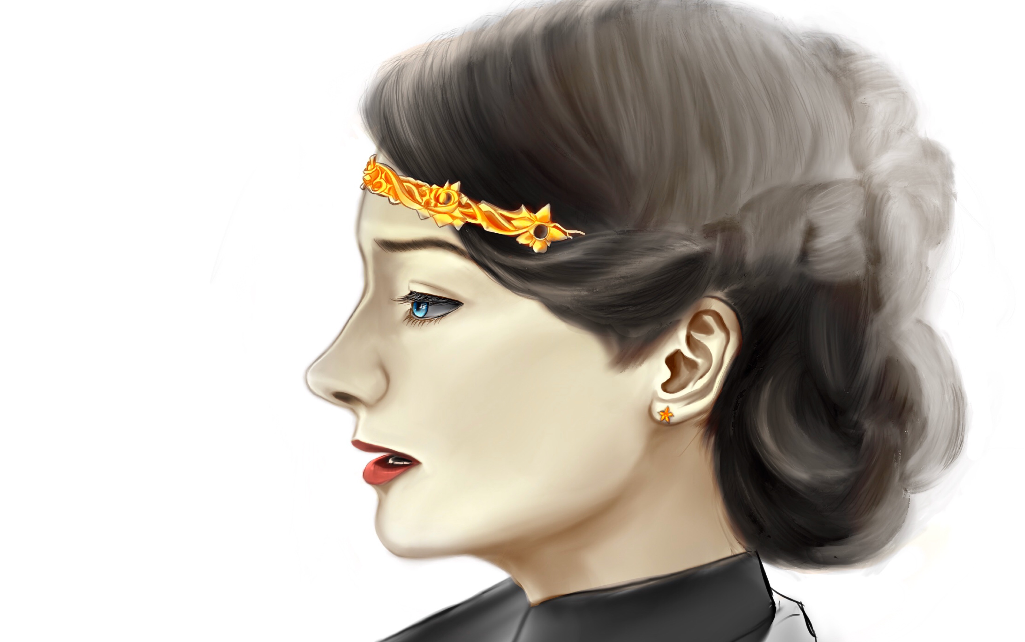 procreate指环王洛汗王女