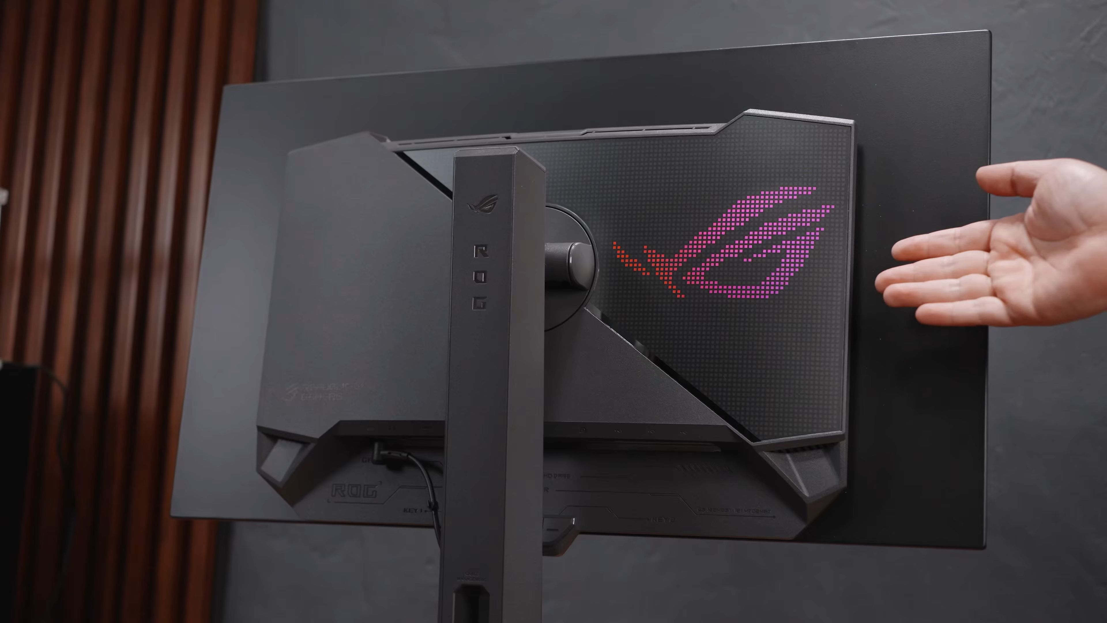 华硕 rog oled xg27aqdmg | 显示器开箱