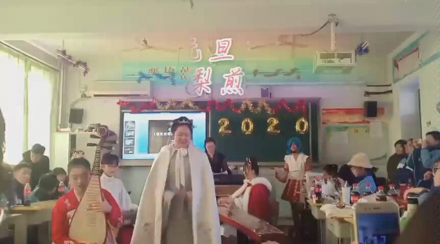 2020棠梨煎雪(器乐翻唱)河北保定二中元旦节目哔哩哔哩bilibili