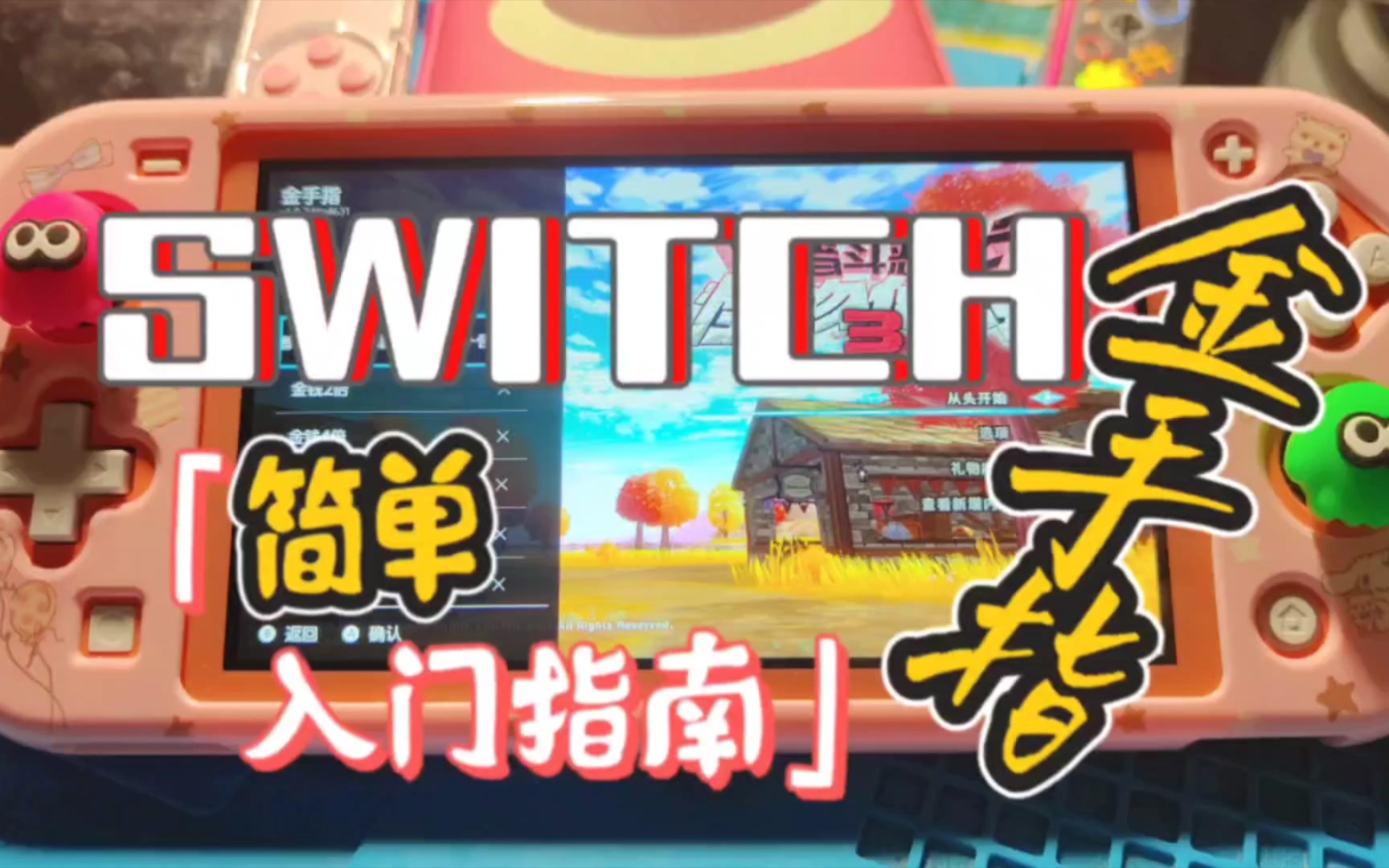 SWITCH金手指使用入门教程!哔哩哔哩bilibili