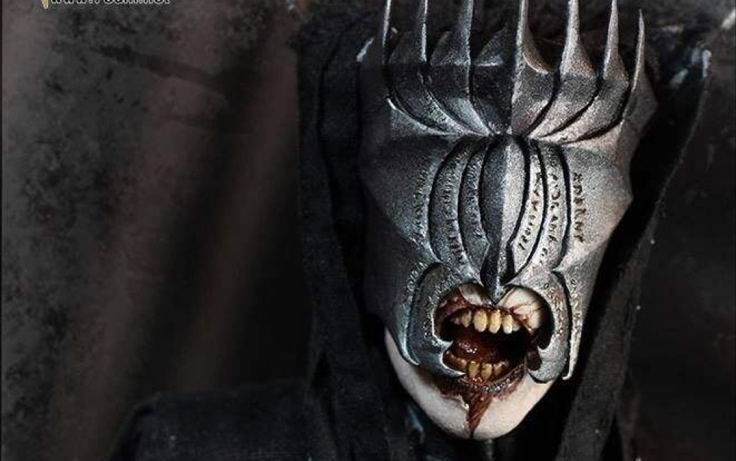 sideshow魔戒索伦之嘴头盔