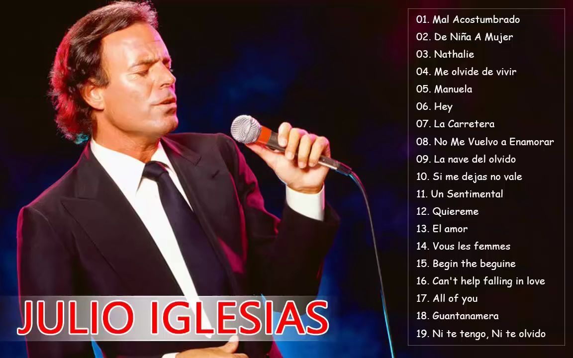 胡里奥ⷮŠ伊格莱西亚斯 经典金曲选集 Julio Iglesias Greatest Hits哔哩哔哩bilibili