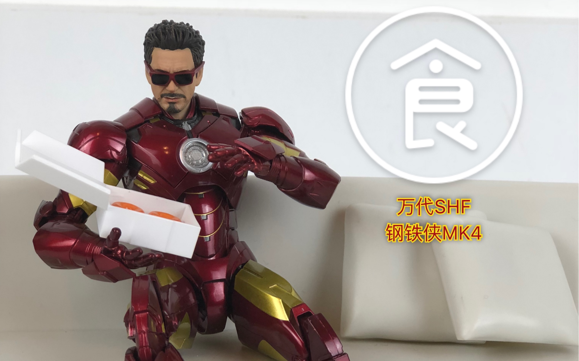 【小张的模玩空间】万代shf 钢铁侠mk4 钢铁侠2