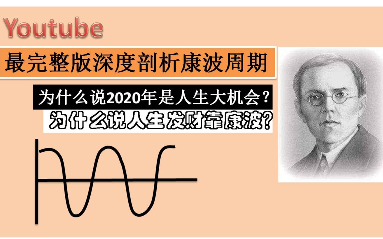 【最完整版】深度剖析康波周期!为什么2020年是人生大机会?为什么说人生发财靠康波?哔哩哔哩bilibili