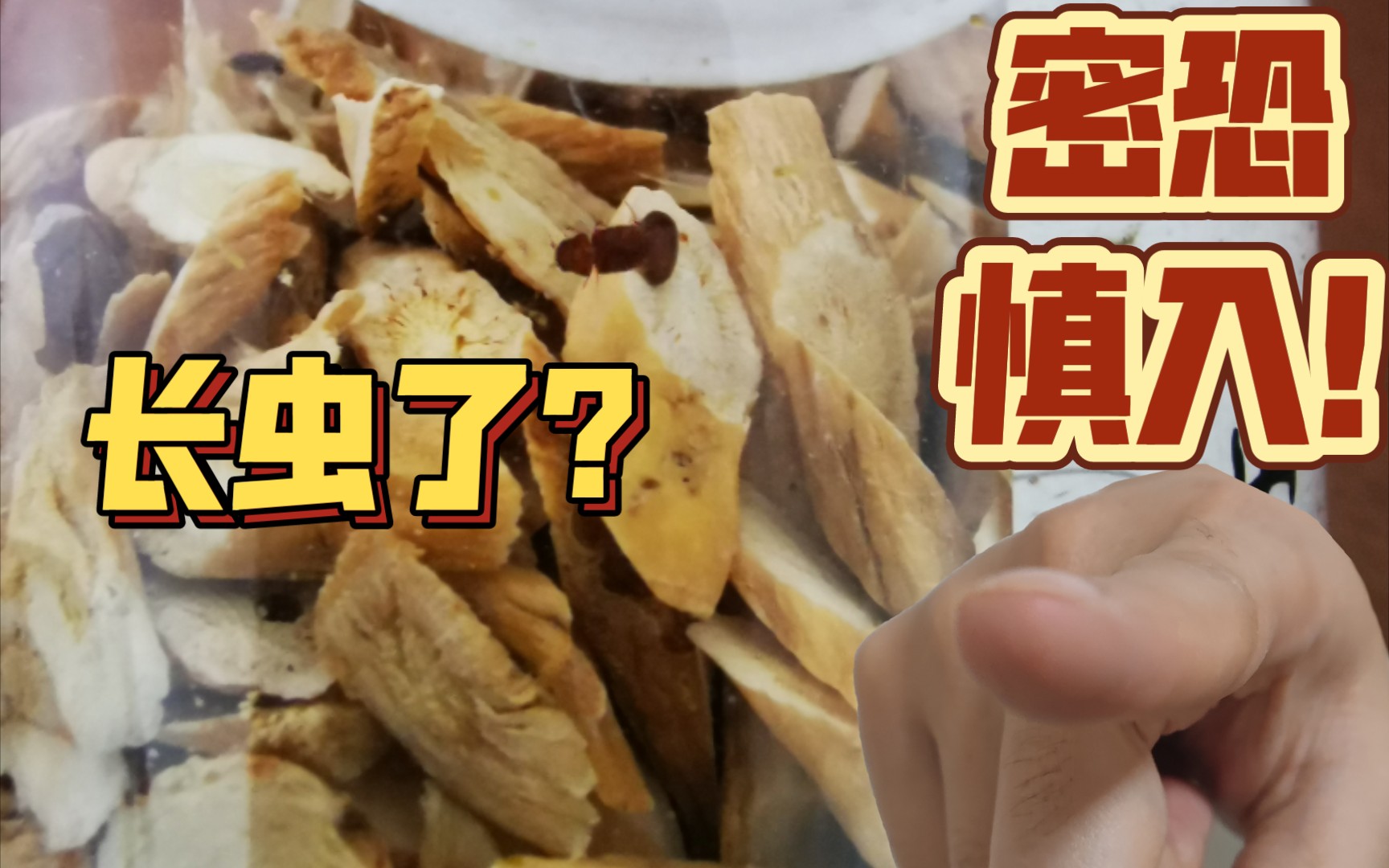 一罐生虫的黄芪