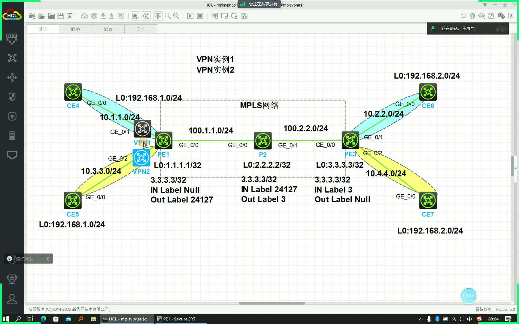 25BGP MPLS VPN基本原理(单域)2哔哩哔哩bilibili