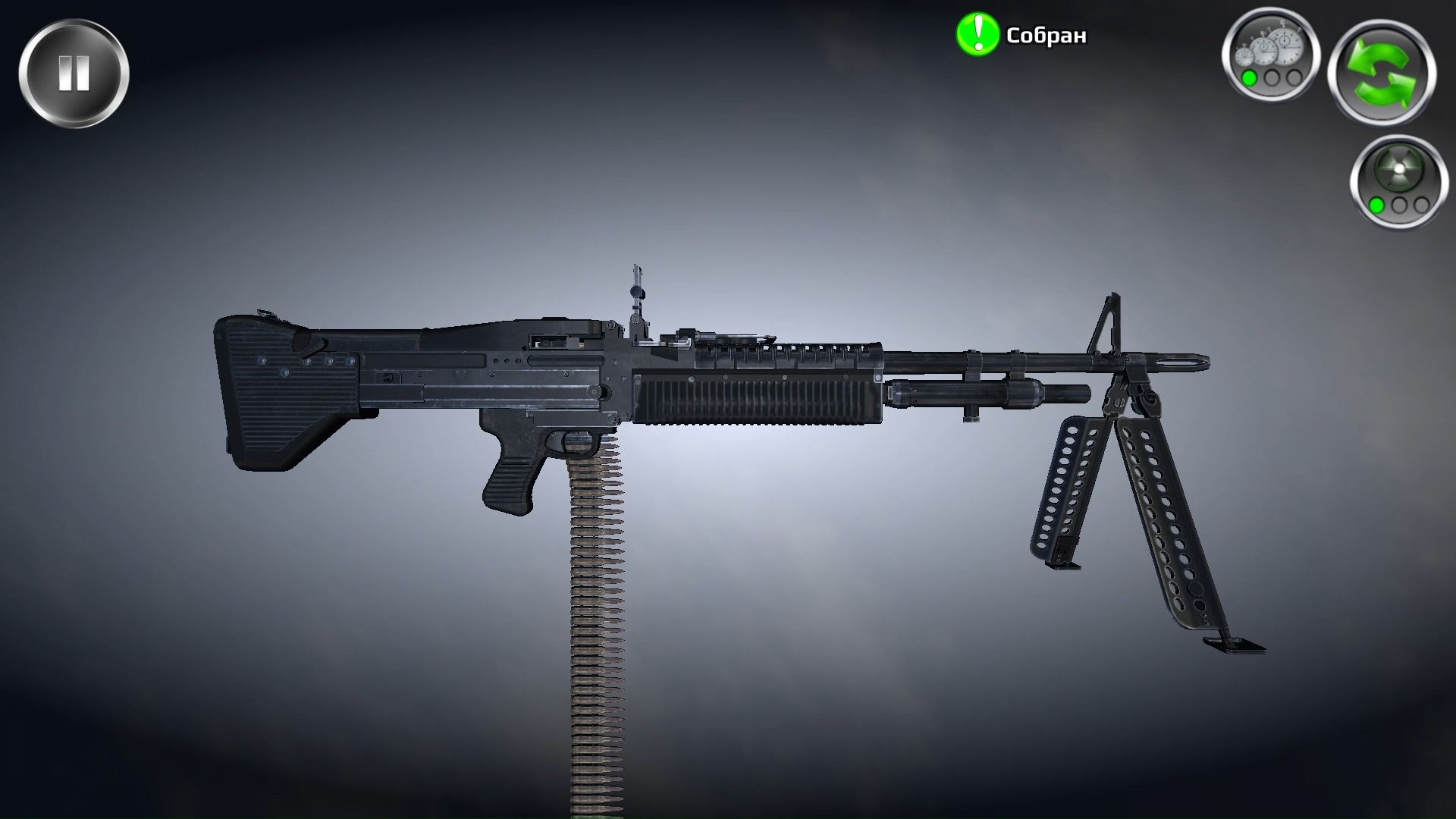 m60 机枪 通用机枪 美国 7.62x51mm nato 标准子弹