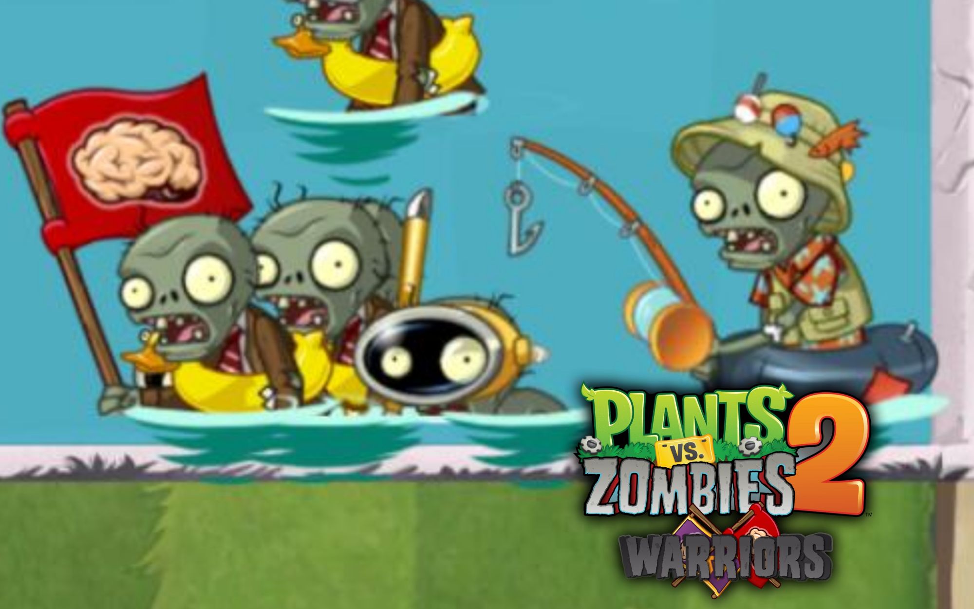 泳池细节优化|【华人】《PvZ 2 : Warriors》PVZ