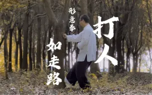 Download Video: 在顺步崩拳中体悟…形意拳打人如走路的感觉 #形意拳 #内家拳 ￼