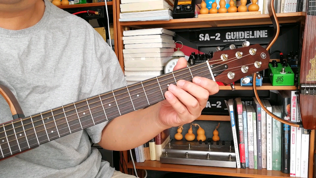 木吉他mi指型solo练习曲示范弹奏