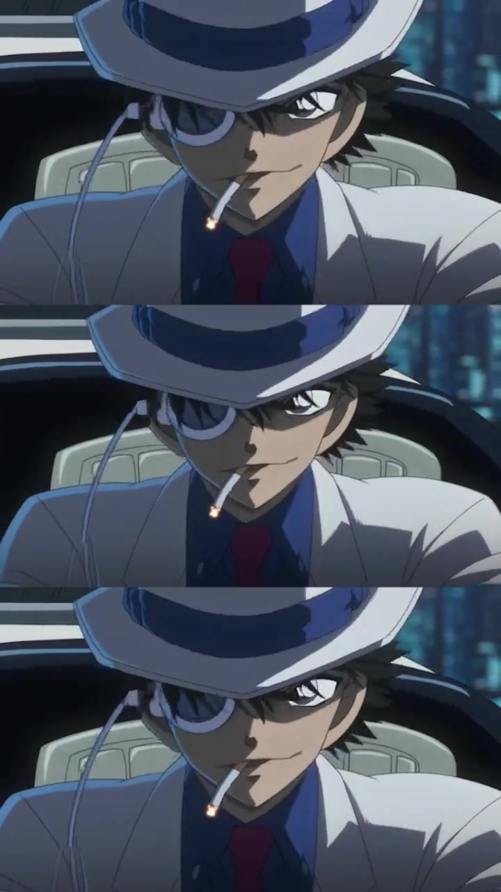 名侦探柯南#基德大人的魅力任何妹子都挡不住!